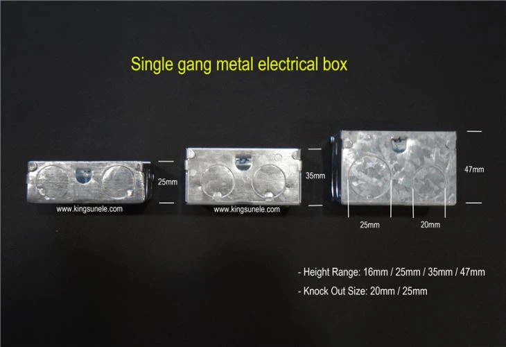 1 Gang Outlet Box