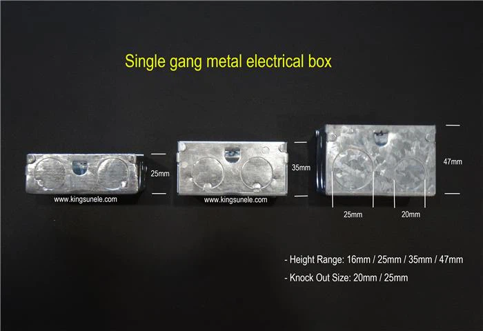 3 Gang Wall Box