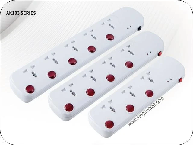 Útvíkkun Socket 4 Gang Ofhleðsla Vernd heimanotkun
