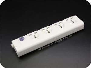 Útvíkkun Socket 4 Gang 13A Multi Socket Heimanotkun